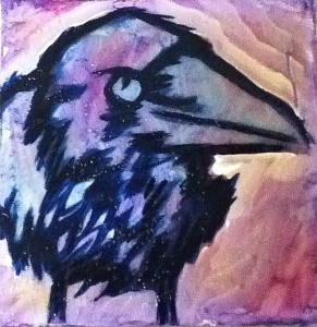 purple raven ff poster