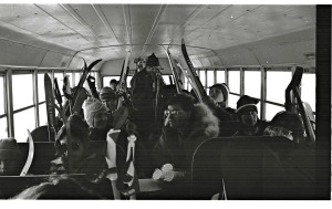 Full Bus Headed to the Start - possibly circa 1988 scan0031