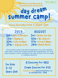 See the schedule for Day Dream Summer Camp!